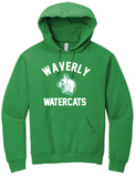 Waverly Watercats - Official Hoodie Sweatshirt (Green or White)