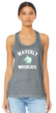 Waverly Watercats - Racerback Tank Top (Black, Grey or White)