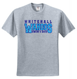 Whitehall Wahoos - Short Sleeve T Shirt (White or Grey)
