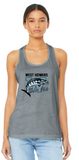 West Howard Swim Club - Official Ladies Racer Back Tank Tops (White or Grey)