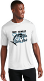West Howard Swim Club - Performance Short Sleeve Shirt - (Silver or White)