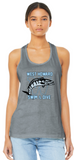 West Howard Swim and Dive TEAM - Official Ladies Racer Back Tank Tops (White, Grey or Blue)