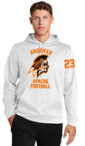 Apache Football - Performance Hoodie Sweatshirt (Black, White or Grey)