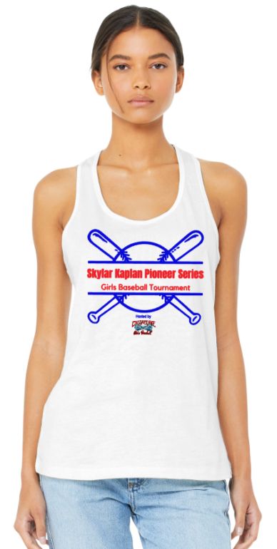 SKPS Baseball - Official Tournament - Bella Canvas Tank Top Shirt (White)