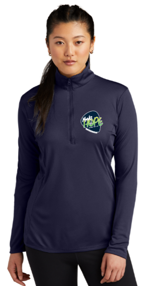 Mark's Hope - Lady 1/4 Zip Competitor Pullover Printed