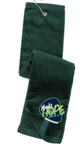 Mark's Hope - Golf Towel (Green)