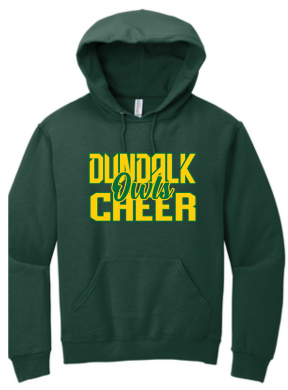 Dundalk Cheer - Official Hoodie Sweatshirt (Grey, White or Green)