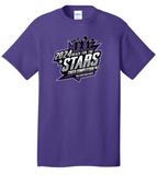 Reach for the Stars - Cheer Competition SHORT SLEEVE SHIRT (Grey, Pink or Purple)