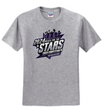 Reach for the Stars - Cheer Competition SHORT SLEEVE SHIRT (Grey, Pink or Purple)