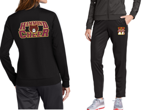 Hammond Cheer - Warm Up COMBO Jacket and Pants (Unisex or Lady Cut)