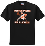 Apaches WLAX - Official Short Sleeve T Shirt (Black, White or Grey)