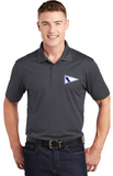 Severn Sailing Assoc - Unisex Posi Charge Competitor EMBROIDERED Polo (White, Navy, Royal Blue and Dark Grey)