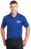 Severn Sailing Assoc - Unisex Posi Charge Competitor EMBROIDERED Polo (White, Navy, Royal Blue and Dark Grey)