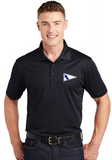 Severn Sailing Assoc - Unisex Posi Charge Competitor EMBROIDERED Polo (White, Navy, Royal Blue and Dark Grey)