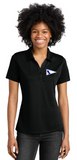 Severn Sailing Assoc - Women's PosiCharge Competitor Polo (White, Navy, Royal Blue and Dark Grey)