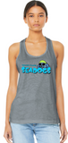 WC Seadogs Swim - Official Ladies Racer Back Tank Tops (Grey or White)