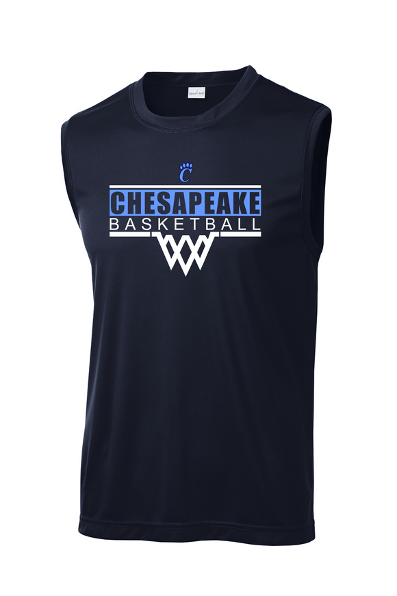 CHS Basketball - Sleeveless Performance Shirt
