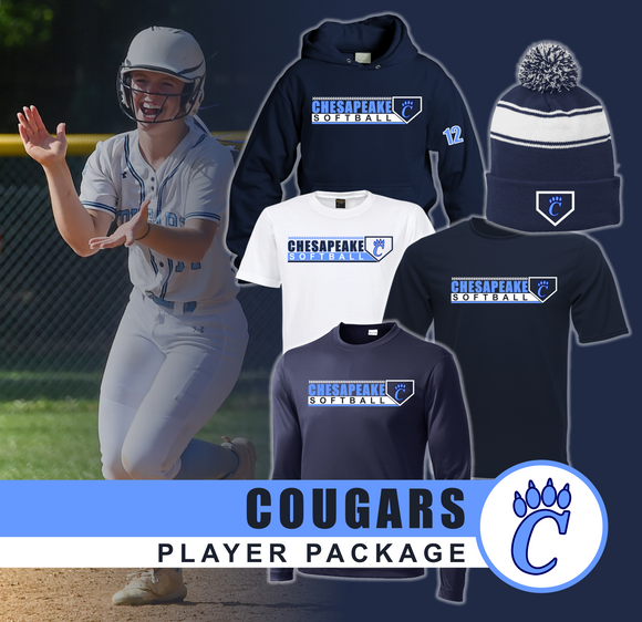 CHS Softball - Official Player Package (5 Items - see description)