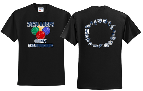 AACPS Unified Bocce - 2024 Championships Short Sleeve Shirt