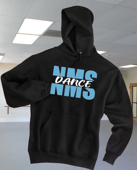 NMS Large Letters Dance Hoodie Sweat Shirt