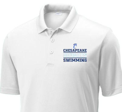 Chesapeake High School Swim Team Official - Sport Tek Polo Shirt
