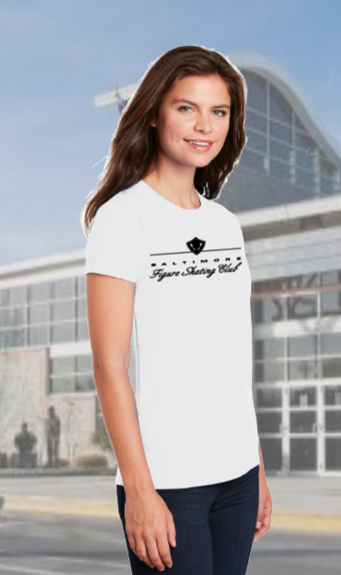 BFSC - Club Short Sleeve Lady T-Shirt (White)
