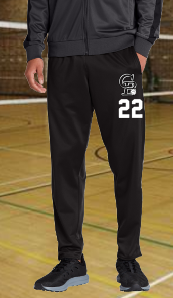 2022 GB Volleyball - Warm Up Pants (Black)