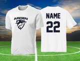 Arden Soccer - Official Short Sleeve Performance Blend Shirt (Navy Blue/White)