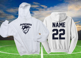 Arden Soccer - Official Hoodie Sweatshirt (Navy Blue/White)