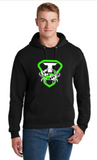 TRUE CHES  - Hoodie Sweatshirt (Black and Grey)