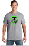 TRUE CHES - Short Sleeve Shirt (Black and Grey)