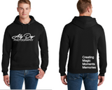 Ally Day - Hoodie Sweatshirt (Black/White)