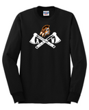 APACHES WRESTLING - Official Long Sleeve T Shirt (Black or White)
