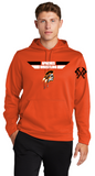 APACHES WRESTLING - On Mat Collection Hoodie Sweatshirt (Adult & Youth) (Orange / White)