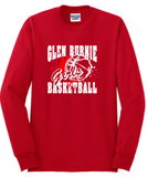 GB BASKETBALL - Classic Long Sleeve T Shirt (Black, White or Red)