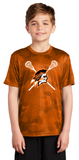Apaches MLAX - Official Iron Camo Hex Short Sleeve Shirt (Orange, White or Iron Grey)