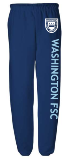 WSFC- Official Navy Blue Sweatpants (Joggers or Open Bottom)