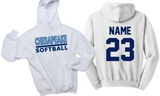 Cougar - Official Hoodie Sweatshirt (Grey/White)