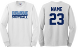 Cougar - Official Long Sleeve T Shirt (Grey/White)