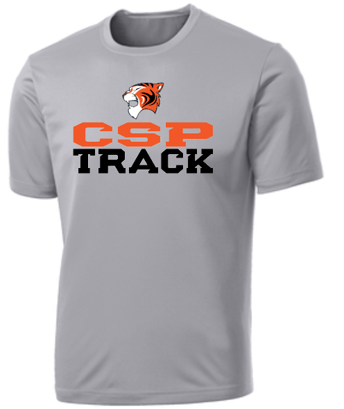 CSP Track - Official Performance Short Sleeve (Grey/White)