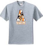 Andover Swim - Official Short Sleeve T Shirt (Black / Grey)