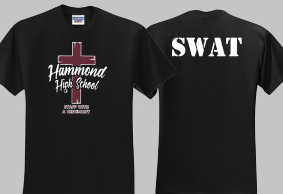 HHS SWAT - STAFF with a Testimony - Official Short Sleeve Shirt