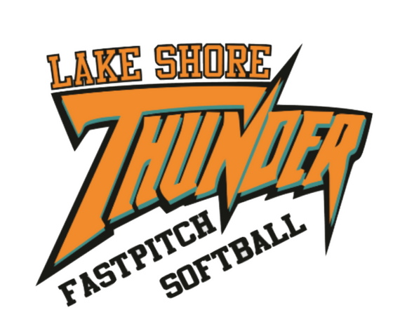 Lake Shore Softball - Thunder Magnet (4 inches wide)