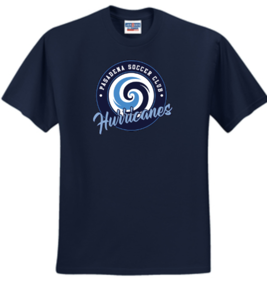 PSL Hurricanes - Official Short Sleeve T Shirt (Navy Blue or Grey)