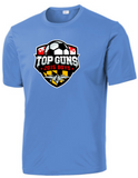Top Guns - Official Performance Short Sleeve (Carolina Blue or Silver)
