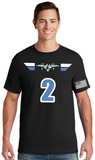 Top Guns - ON Field Short Sleeve T Shirt (Carolina Blue or Black)