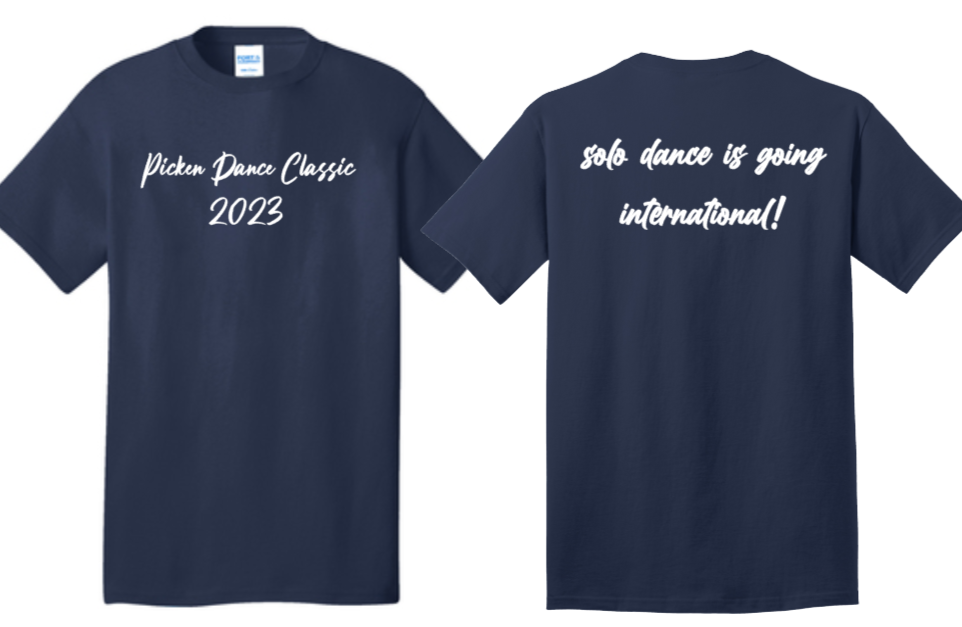 Picken Dance Classic T Shirt (Navy Blue) Crab & Anchor Apparel