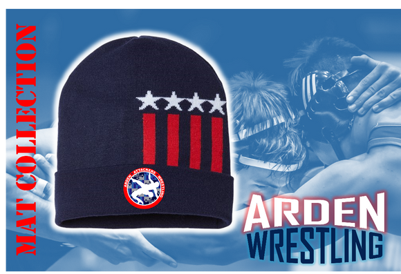 Arden Wrestling - Flag Beanie Hat