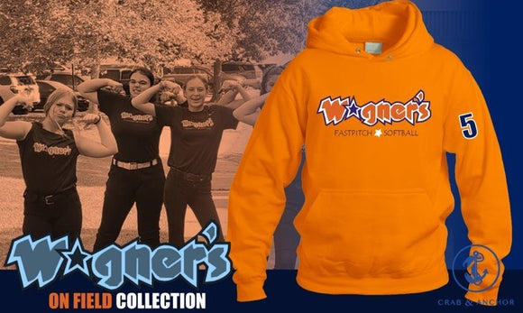 WAGNER'S - On Field Orange Hoodie Sweatshirt (Youth / Adult)