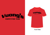 Vuong's Competition - Red Short Sleeve Shirt - Proud Strong Tough